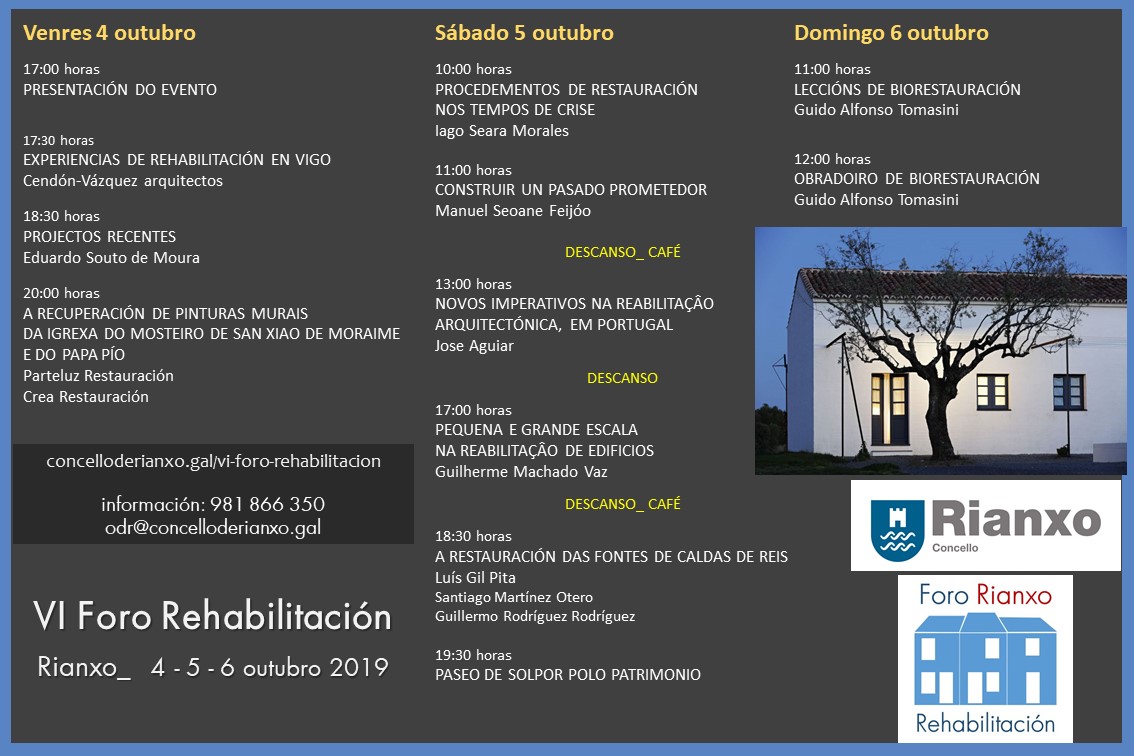 Foro rehabilitacion programa 2019